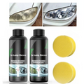 2-Pack Headlight Lens Restoration Kit - Revive Dull Headlights for Clear Visibility