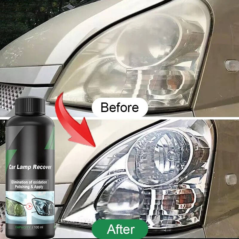 2-Pack Headlight Lens Restoration Kit - Revive Dull Headlights for Clear Visibility
