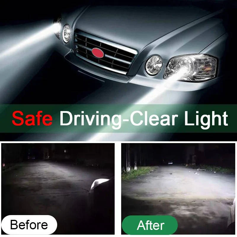 2-Pack Headlight Lens Restoration Kit - Revive Dull Headlights for Clear Visibility