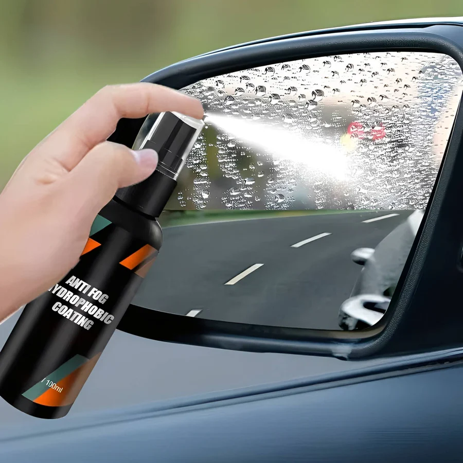 Premium Windshield Water Repellent - Advanced Hydrophobic Treatment for Clear Visibility & Safety in Rainy Conditions