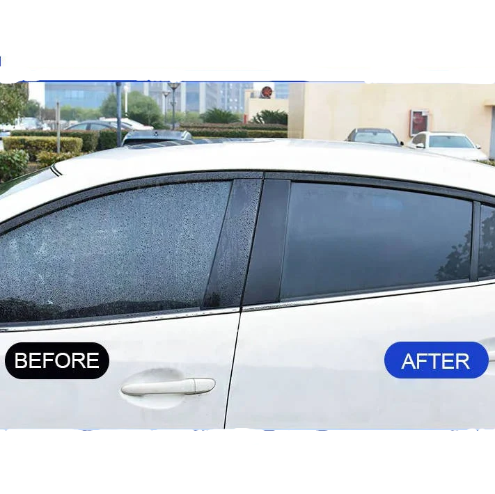 Premium Windshield Water Repellent - Advanced Hydrophobic Treatment for Clear Visibility & Safety in Rainy Conditions