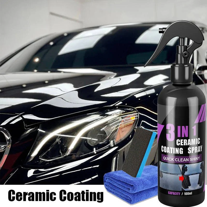 Premium Ceramic Coating for Cars - Long-Lasting Protection & Shine | Easy Application & UV Resistance