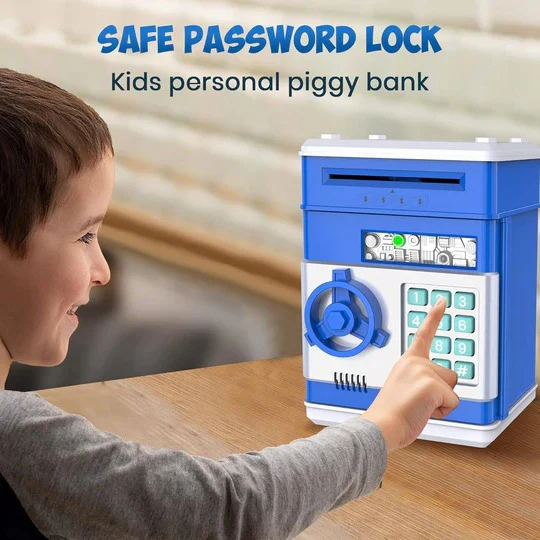 Colorful Kids' Piggy Bank - Fun & Durable Savings Bank for Children
