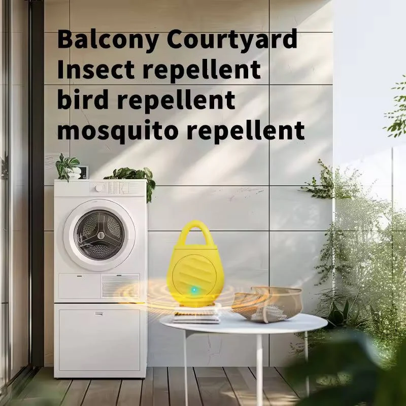 Ultrasonic Mosquito Repellent Device - Eco-Friendly, Chemical-Free Insect Control for Home & Outdoor Use