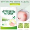 Home Remedy Mosquito Bite Relief Patches - Soothing Treatment for Itchy Skin
