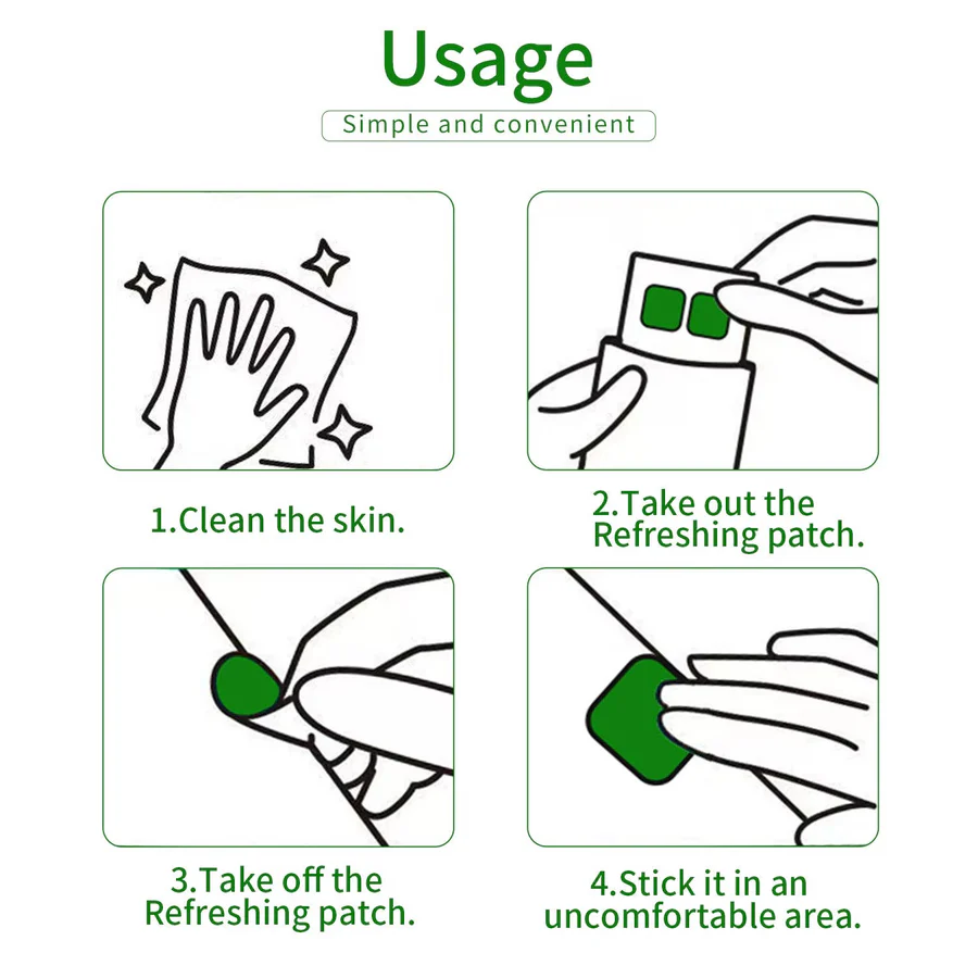 Home Remedy Mosquito Bite Relief Patches - Soothing Treatment for Itchy Skin