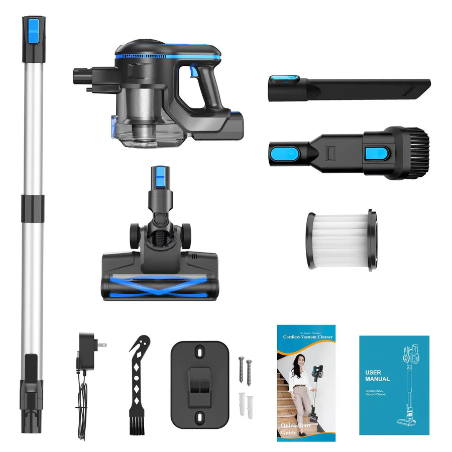 Powerful Cordless Vacuum Cleaner for Home - Lightweight, Bagless, and Versatile for Easy Cleaning