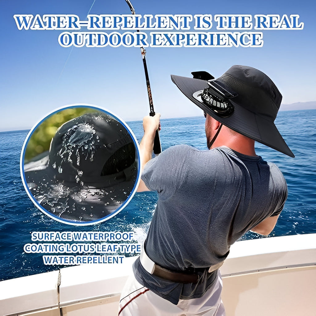 Men's Lightweight Breathable Sun Hat - UV Protection, Quick-Dry, Outdoor & Travel Essential