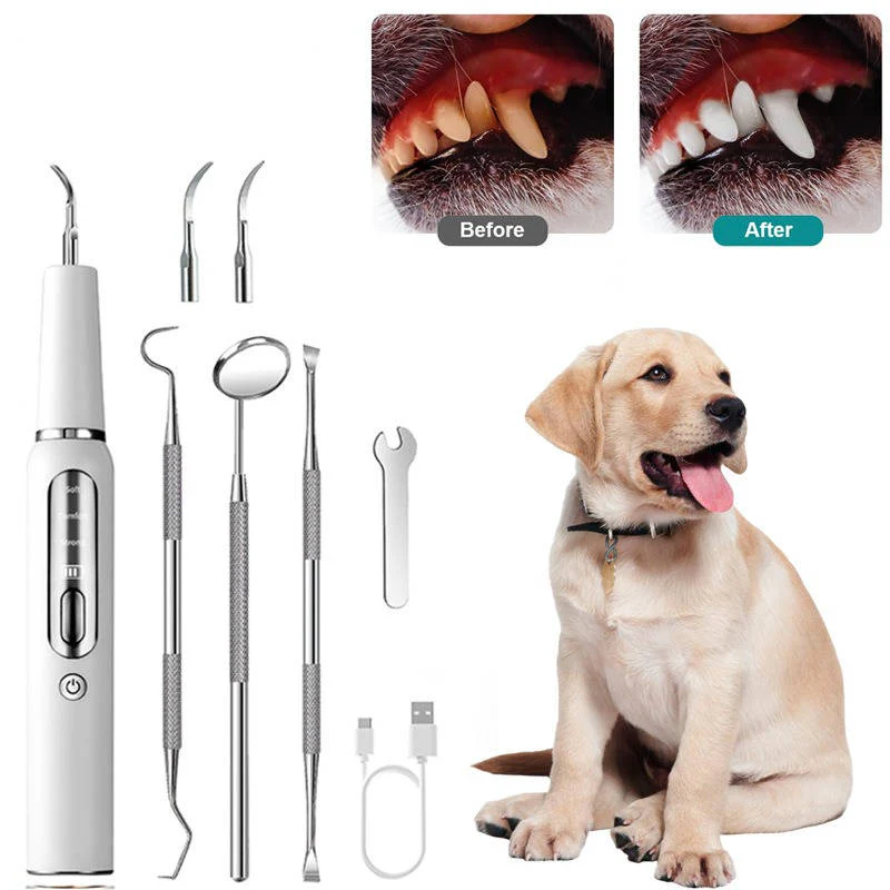 Dog Plaque Remover - Effective Tartar & Calculus Control for Healthy Teeth