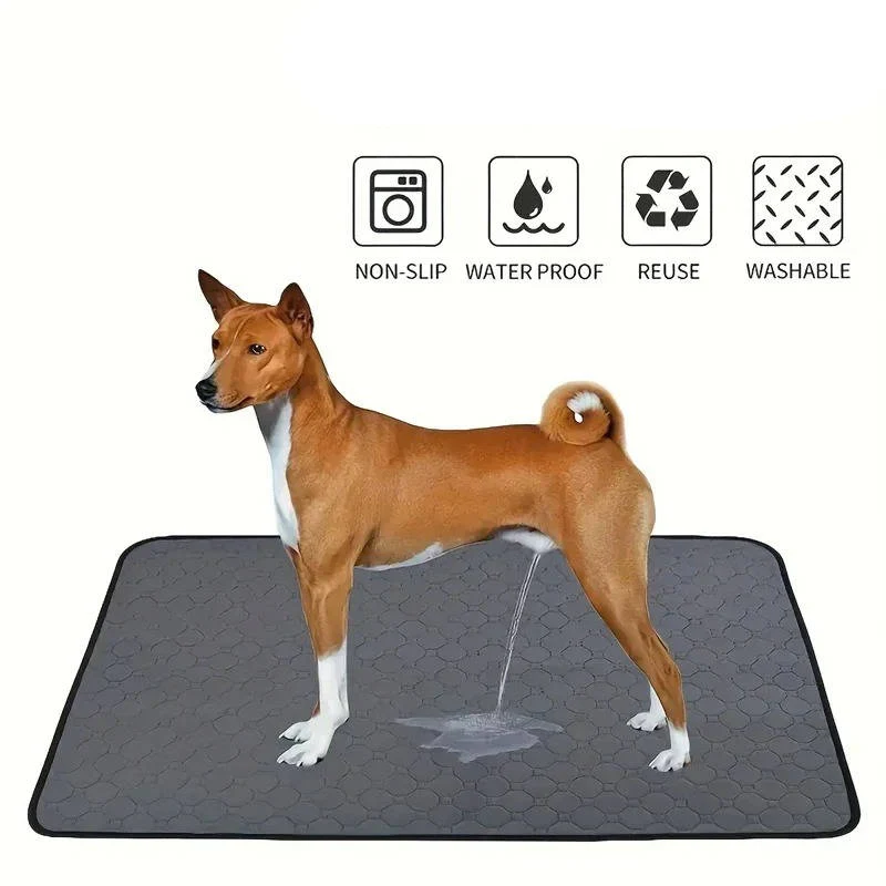 Premium Disposable & Reusable Dog Pee Pads - Super Absorbent, Leak-Proof, and Odor Control for Easy Clean-Up