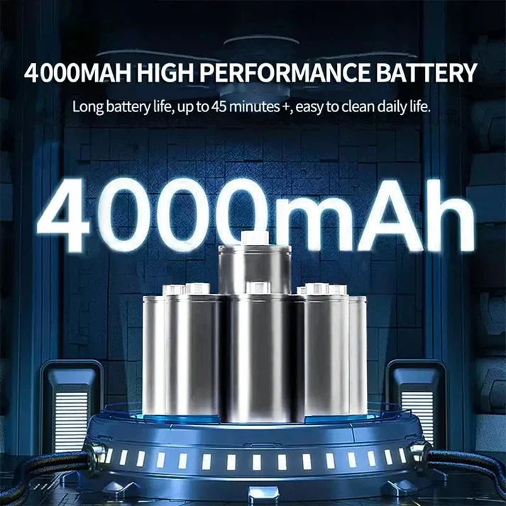 Powerful Cordless Vacuum Cleaner for Car and Home – High Suction, Portable & Versatile