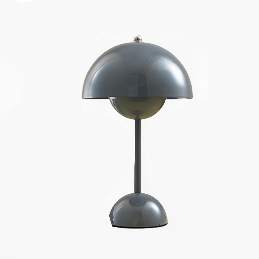 Nordic Style Mushroom Lamp with USB Charging - Modern LED Night Light for Home Decor