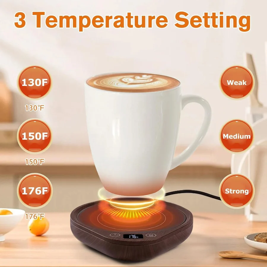 Electric Coffee Mug Warmer - Keep Your Beverage Hot All Day | Perfect for Coffee, Tea, and More
