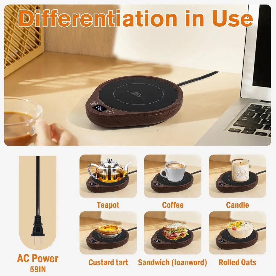 Electric Coffee Mug Warmer - Keep Your Beverage Hot All Day | Perfect for Coffee, Tea, and More