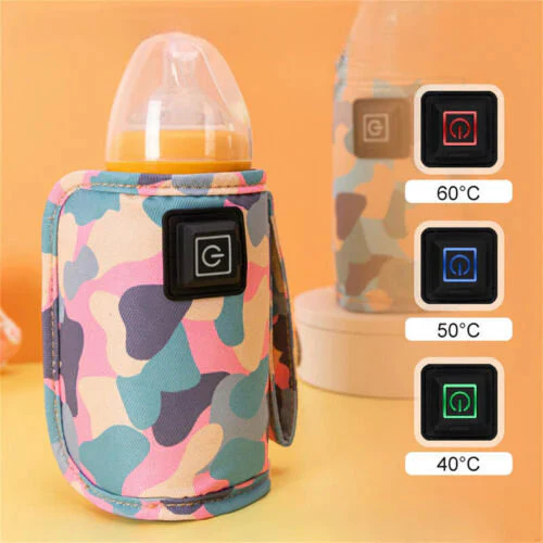 Portable Mobile Bottle Warmer - Fast & Efficient Baby Formula Heater for On-the-Go Parents