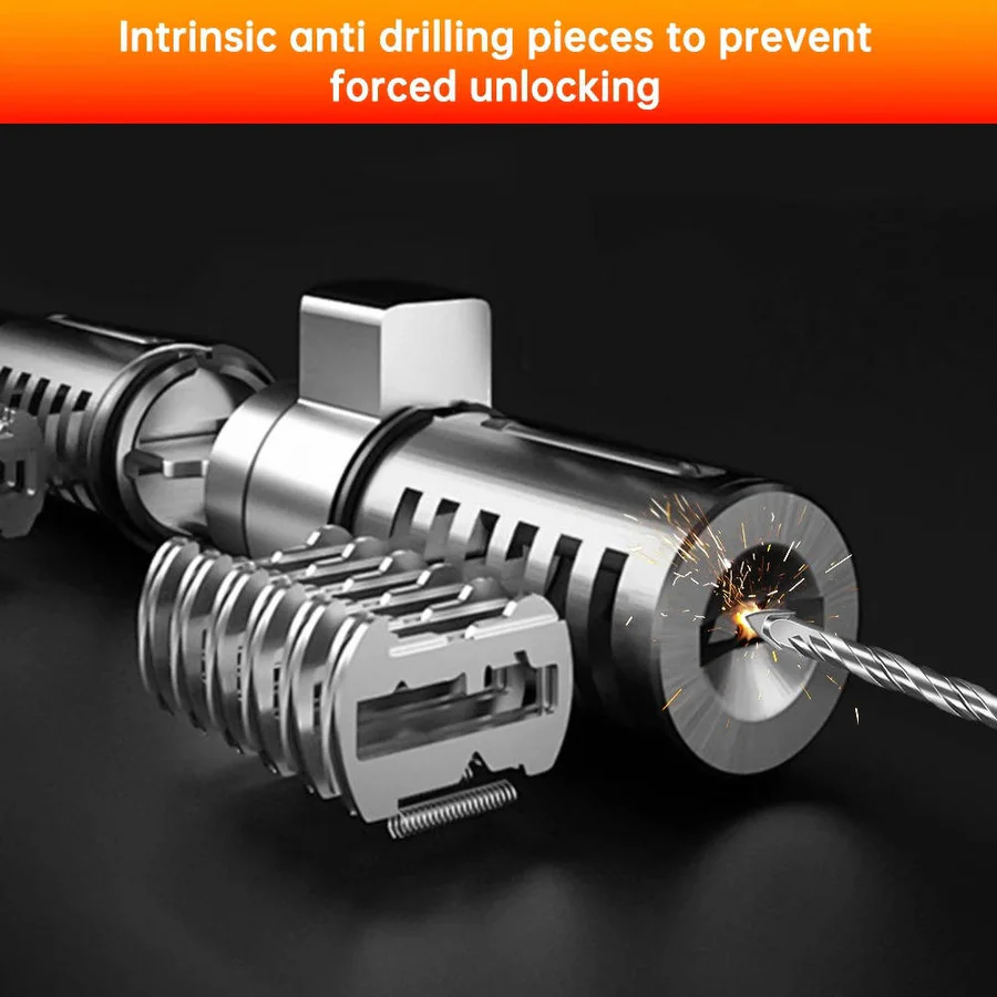 120dB Motorcycle Disc Lock Alarm - High-Security Anti-Theft Device with Loud Siren for Motorcycles and Scooters