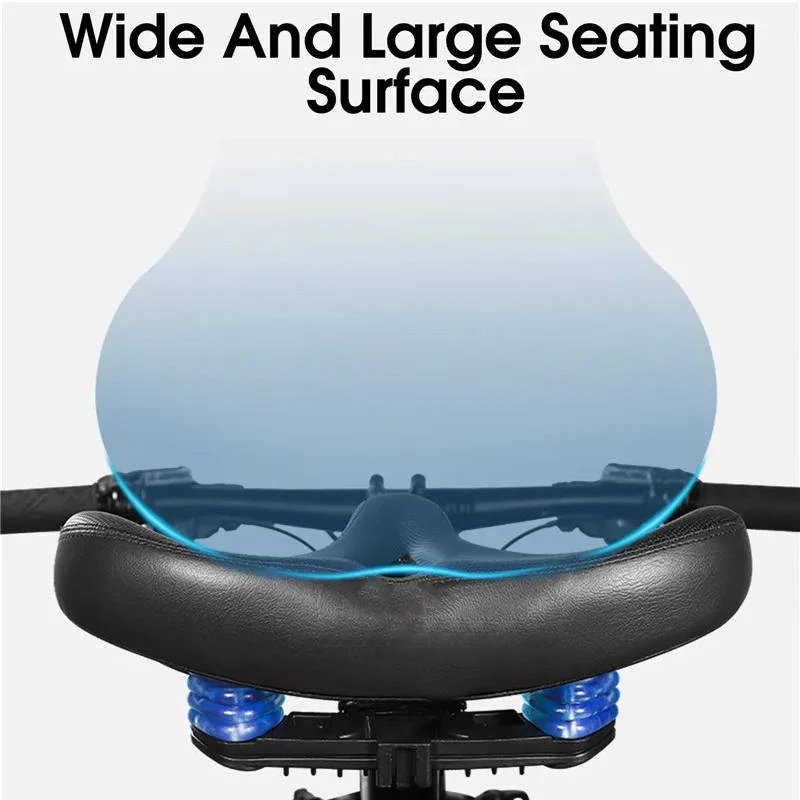 Ergonomic Memory Foam Bike Saddle with Ventilation - Ultimate Comfort for Long Rides
