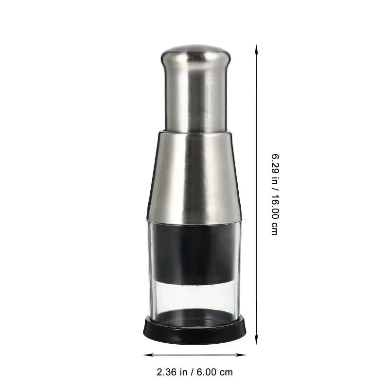 Premium Manual Stainless Steel Food Chopper - Effortless Meal Prep Tool for Quick and Easy Cooking