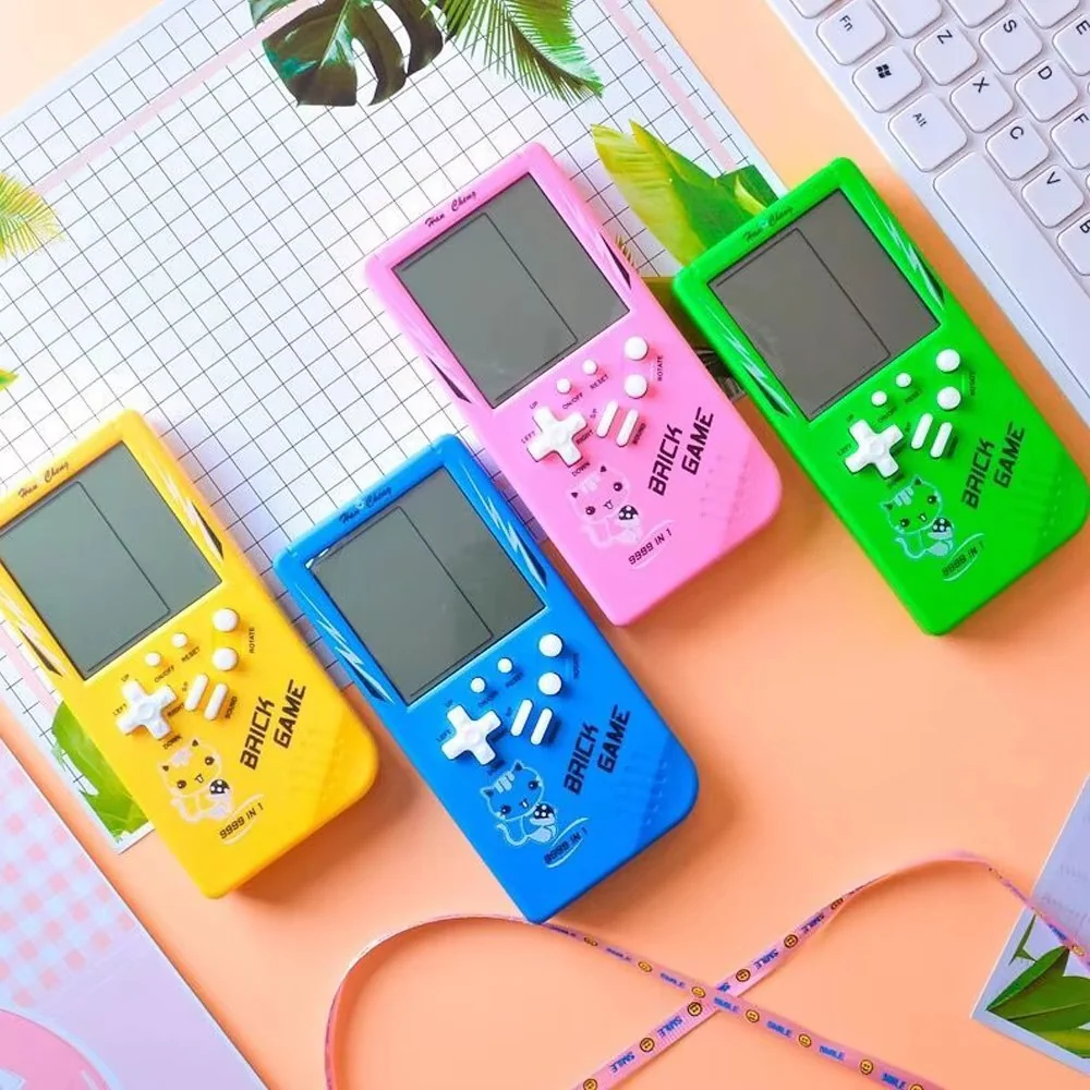 Portable Classic Game Console for Kids - Retro Gaming System with 500 Built-in Games, Handheld Design, Perfect for Family Fun