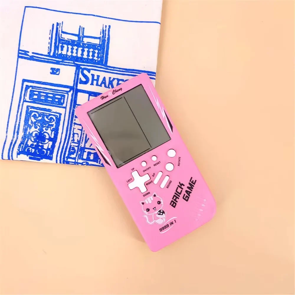Portable Classic Game Console for Kids - Retro Gaming System with 500 Built-in Games, Handheld Design, Perfect for Family Fun