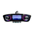 Bluetooth 5.0 Car FM Transmitter with Dual USB Charger - Wireless Hands-Free Calling & Music Streaming