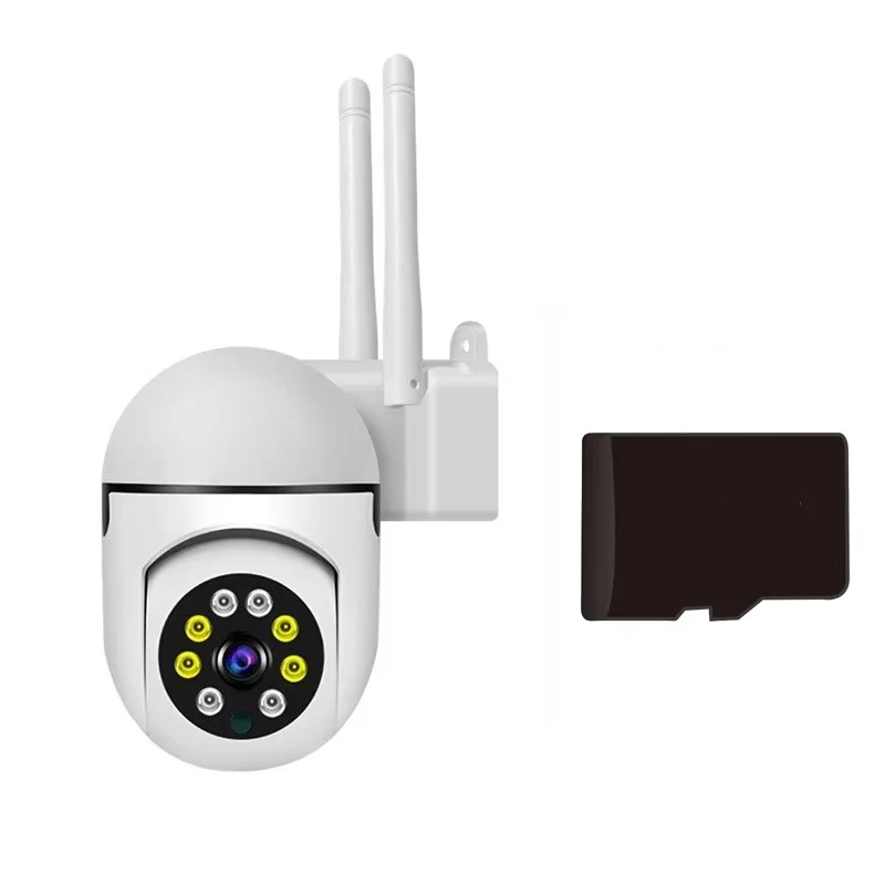 1080P HD Wireless PTZ WiFi Security Camera - 4X Zoom, Night Vision & Smart Motion Detection
