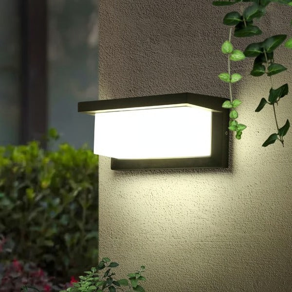 Modern Wall Mounted LED Outdoor Light - Energy Efficient, Weatherproof, Stylish Design for Patios & Entryways