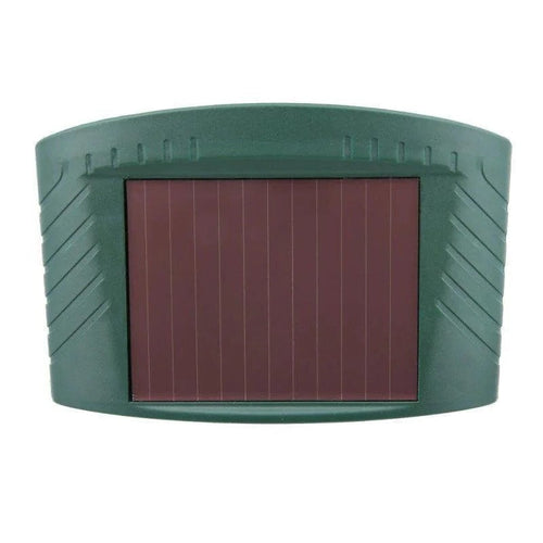 4-Pack Solar Powered Ultrasonic Deer Repellers - Effective Wildlife Deterrent for Gardens and Yards