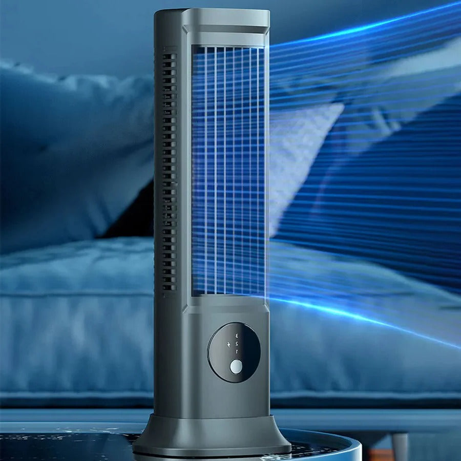 Portable Mini Rechargeable Desk Fan with Air Conditioning Function - USB Powered, Quiet Operation, Ideal for Home & Office Use