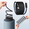 Magnetic Anti-Tangle Charging Cable - Super Fast Charging & Tangle-Free Design