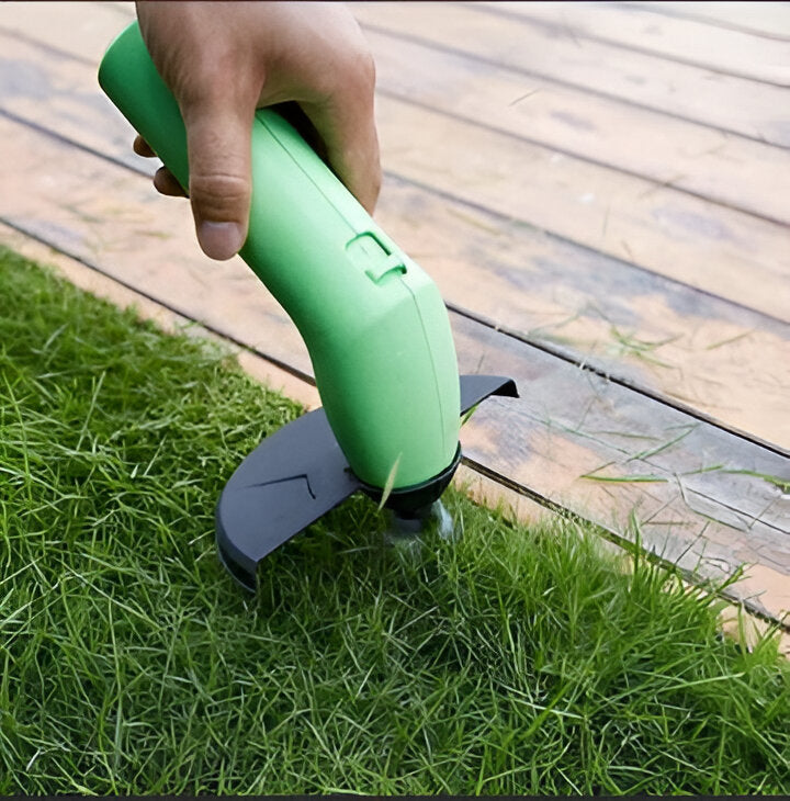 Cordless Mini Weed Wacker - Lightweight Battery-Powered Weed Trimmer for Effortless Lawn Care