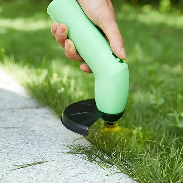 Cordless Mini Weed Wacker - Lightweight Battery-Powered Weed Trimmer for Effortless Lawn Care