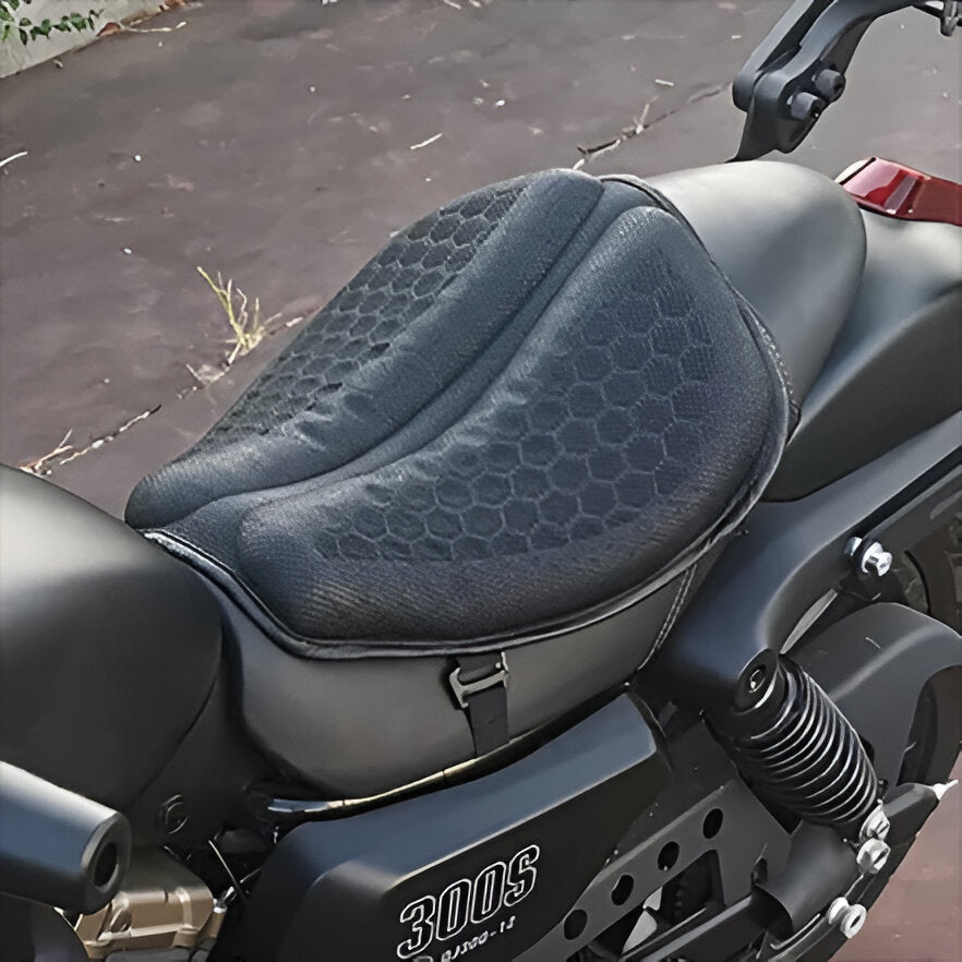 Premium Motorcycle Gel Seat Pad for Ultimate Comfort on Long Distance Rides