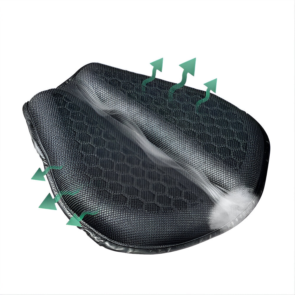Premium Motorcycle Gel Seat Pad for Ultimate Comfort on Long Distance Rides