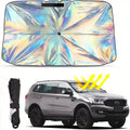 Premium Foldable Windshield Sun Shade - UV Blocking Car Umbrella Sunshade for Maximum Protection