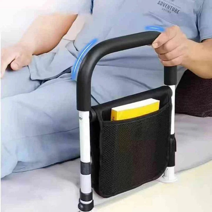 Adjustable Bed Side Rails for Elderly - Safety Guard for Seniors, Fall Prevention, Easy Installation