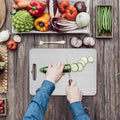 Premium Titanium Cutting Board - Durable, Lightweight, and Non-Stick Kitchen Essential