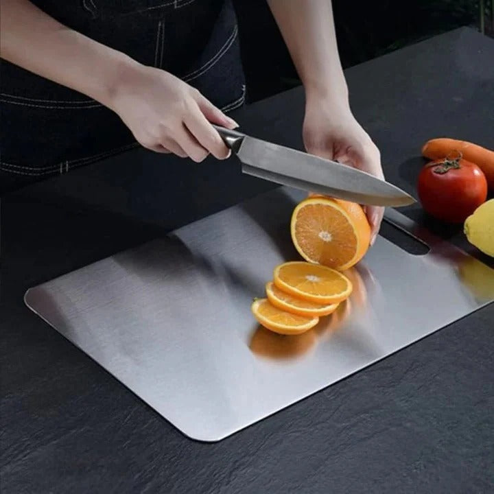 Premium Titanium Cutting Board - Durable, Lightweight, and Non-Stick Kitchen Essential