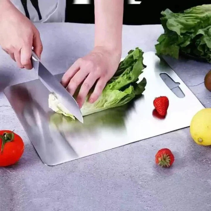 Premium Titanium Cutting Board - Durable, Lightweight, and Non-Stick Kitchen Essential