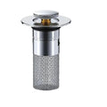 Odor Isolation Pop-Up Sink Stopper - Effective Drain Odor Control & Easy Installation
