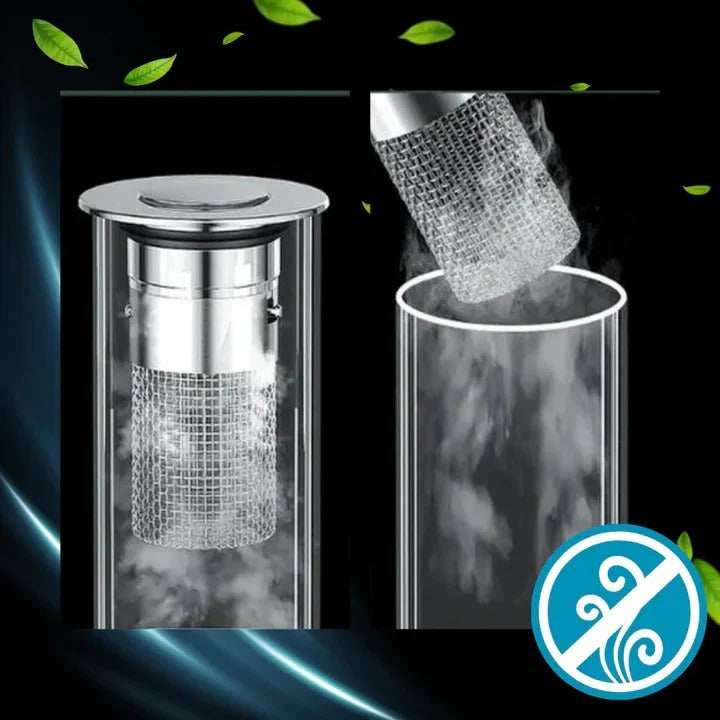 Odor Isolation Pop-Up Sink Stopper - Effective Drain Odor Control & Easy Installation