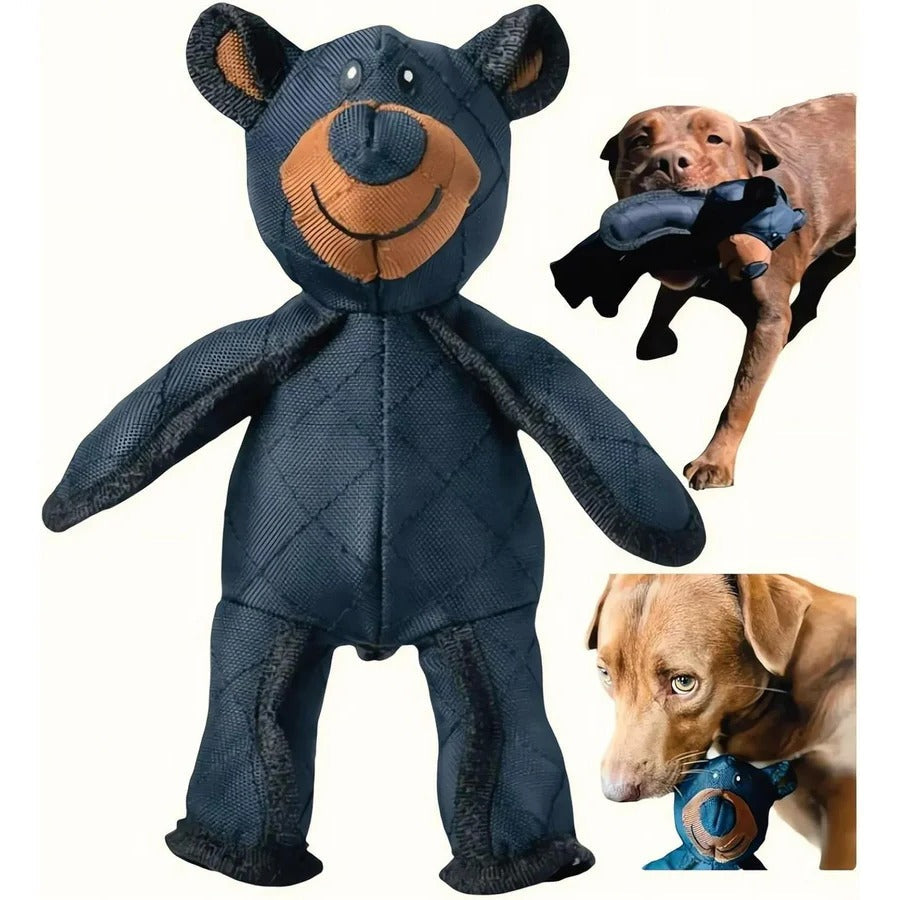Durable Chew-Resistant Interactive Bear Dog Toy for Heavy Chewers - Perfect for Aggressive Chewing & Playtime Fun