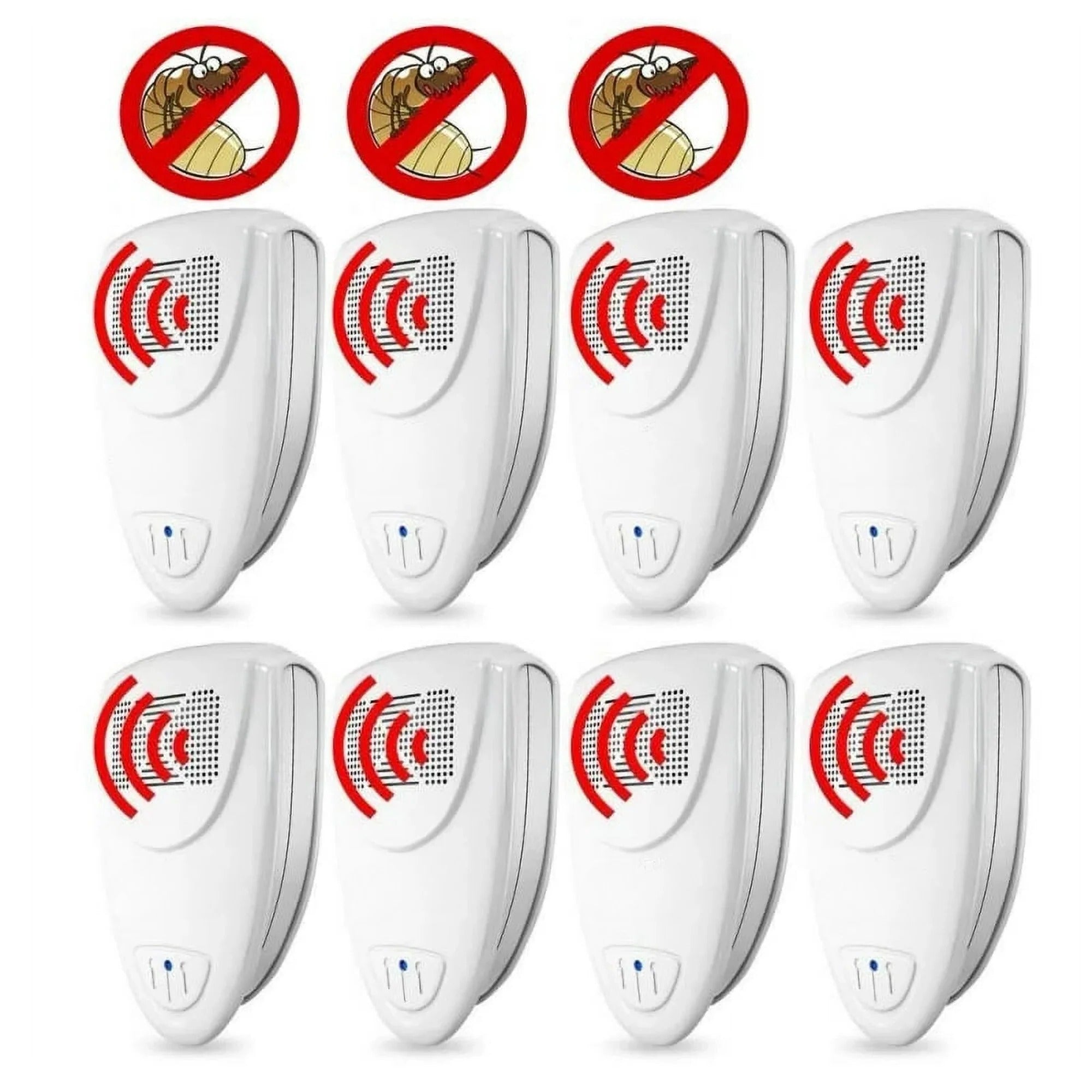 Ultrasonic Bed Bug Repeller - Effective Bed Bug Elimination in Just 48 Hours | Safe, Chemical-Free Solution