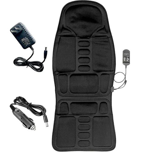 8-Mode Heated Massage Chair Pad with Back and Neck Cushion - Relaxation & Pain Relief