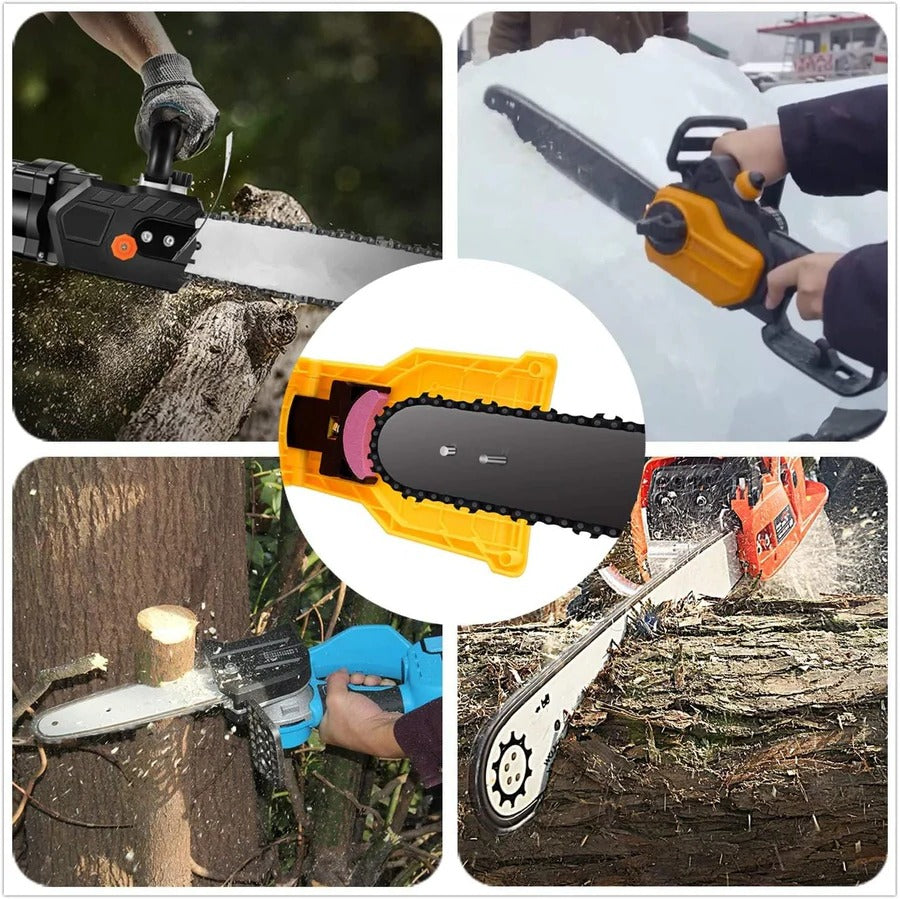 Professional Chainsaw Teeth Sharpener - Fast & Efficient Blade Sharpening Tool for Precision Cutting