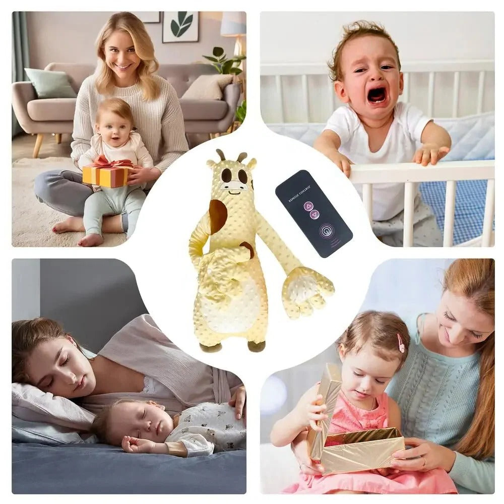 Adjustable Motorized Baby Sleep Aid with Soothing Tapping Sounds - Perfect for Peaceful Sleep