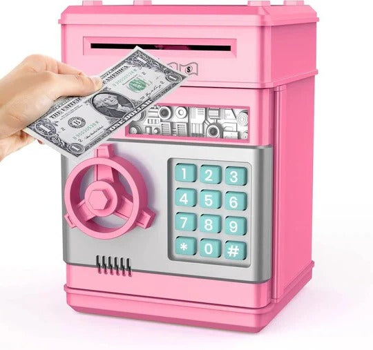 Colorful Kids' Piggy Bank - Fun & Durable Savings Bank for Children