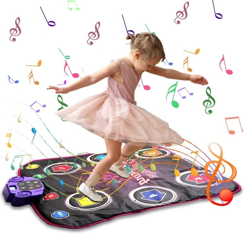 Interactive Dance Mat for Kids - 5 Levels of Fun & Challenges | Engaging Dance Game for Active Play
