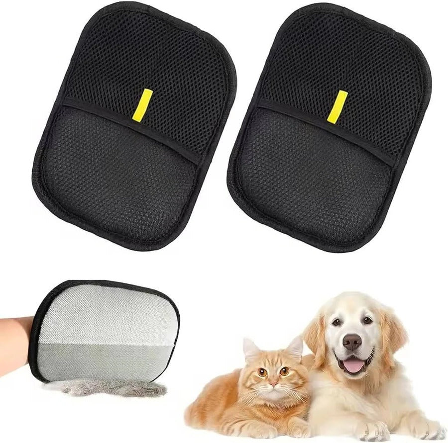 Pet Hair Remover Tool Set - 2 Pack for Effortless Fur Removal from Furniture & Clothing