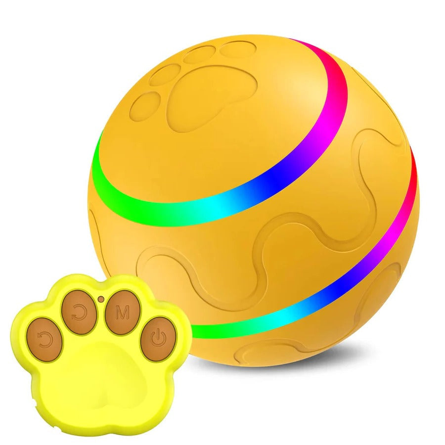 Interactive Dog & Cat Ball Toy - Engaging Pet Play Ball for Dogs and Cats - Stimulating Fun & Exercise
